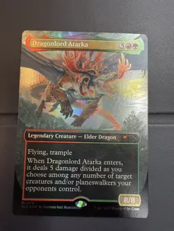 Mtg Secret Lair- Dragonlord Atarka - FOIL-NM - Image 1