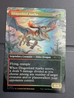Mtg Secret Lair- Dragonlord Atarka - FOIL-NM - Image 2