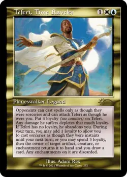 [1x] Teferi, Time Raveler - Retro Frame Near Mint, English Secret Lair MTG Magic - Image 1
