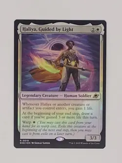 Haliya, Guided by Light - Edge of Eternities(EOE)- Magic: The Gathering -NM FOIL - Image 1