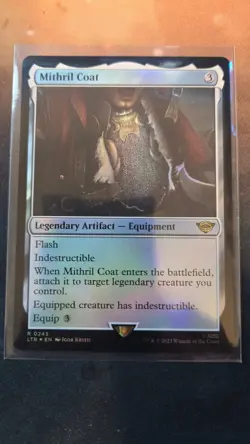 Mithril Coat Universes Beyond: the Lord of the Rings Foil NM - Image 1