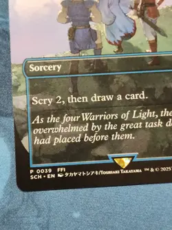 Prophetic Beginning - Preordain - Final Fantasy MTG - Image 2