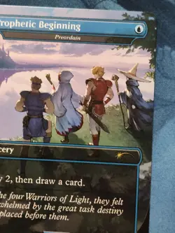 Prophetic Beginning - Preordain - Final Fantasy MTG - Image 3