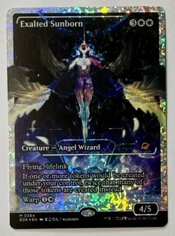 MTG Edge of Eternities (EOE 384) Exhalted Sunborn- FRACTURE FOIL - NM Pack Fresh - Image 2
