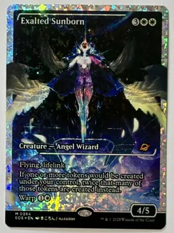MTG Edge of Eternities (EOE 384) Exhalted Sunborn- FRACTURE FOIL - NM Pack Fresh - Image 3