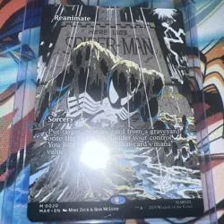 REANIMATE (BORDERLESS) Marvel's Spider-man: Marvel Universe Magic MTG 0020 - Image 1