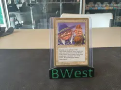 MTG Land Tax 1996 Michael Loconto 4th Edition World Championship Decks LP/MP - Image 1