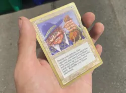 MTG Land Tax 1996 Michael Loconto 4th Edition World Championship Decks LP/MP - Image 4