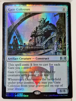 Gate Colossus - FOIL - League Promo - Magic the Gathering MTG Nice! - Image 1