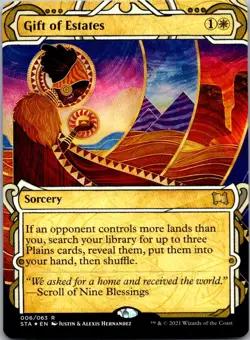 Gift of Estates (Foil Etched) Strixhaven: Mystical Archives 6 Near Mint - Image 1