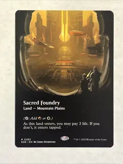 Sacred Foundry (Borderless) Edge of Eternities Regular - Image 1