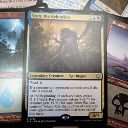 Magic Commander Deck MTG 100 - *RATS's Vren, the Relentless BLACK & BLUE Tribal* - Image 1