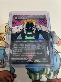 Eddie Brock (0233) (Borderless) Marvel's Spider-Man Foil - Image 1