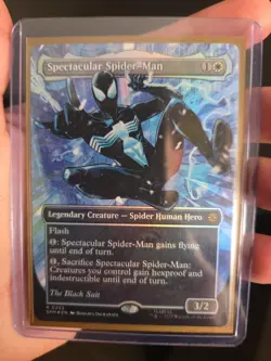 Spectacular Spider-Man (0235) (Borderless) (Textured Foil) Marvel's Spider-Man - Image 2