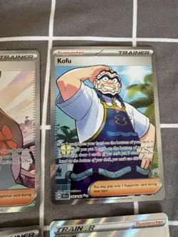 Pokemon TCG Trainer Cards Set of 4 Jasmine Grusha Kofu Kindler - Image 3