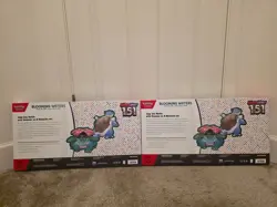 LOT OF 2!! Pokemon TCG 151 Blooming Waters Premium Collection Box New Sealed - Image 2