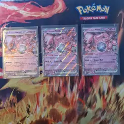 Pokemon Team Rockets Mewtwo Ex SVP 205 Black Star Promo ×2 - Image 1