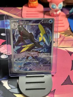 Inteleon 142/132 Illustration Rare IR Pokemon TCG Mega Evolutions - Image 1