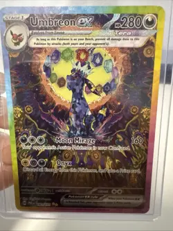 Pokemon TCG Umbreon EX 161/131 Sir Special Illustration Prismatic Evolutions - Image 1