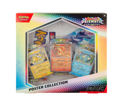 IN HAND. 6 Pokemon Scarlet & Violet 8.5 Prismatic Evolutions Poster Collection - Image 1