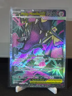 Mega Mawile ex 162/132 - Full Art Ultra Rare- Pokemon TCG: Mega Evolution NM/M - Image 1