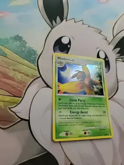Pokemon Platinum Arceus Holofoil Rare Mothim 6/99 W11 - Image 5