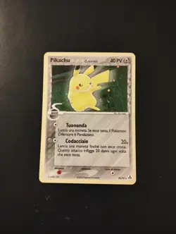 Carte Pokemon PIKACHU 93/92 Specie Delta ITA Holo Italiano Good - Image 1