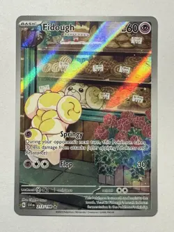 Pokemon TCG - Fidough - Scarlet & Violet Base Set 213/198 Illustration Rare - Image 1
