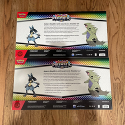 Pokemon Lucario Ex Tyranitar Ex Premium Collection Prismatic Evolution Lot of 2 - Image 2