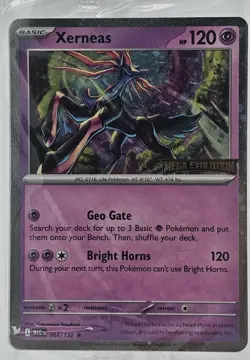 Xerneas 064/132 Best Buy Stamped Promo - Pokemon TCG Mega Evolutions- NM+/Sealed - Image 1
