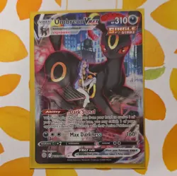 Umbreon VMAX Trainer Gallery TG23/TG30 Brilliant Stars - Pokemon TCG Flawless NM - Image 1