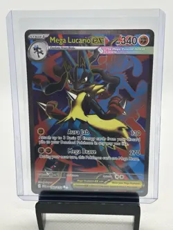 Pokemon TCG Mega Lucario EX 160/132 Ultra Rare Holo NM Mega Evolutions Full Art - Image 1