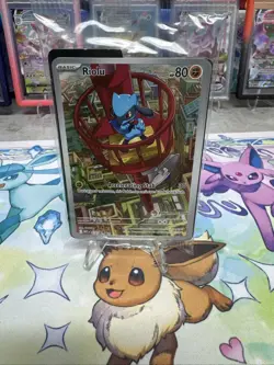 POKEMON CENTER Riolu 010 ETB Black Star Promo Mega Evolution - Pokemon Sealed - Image 1