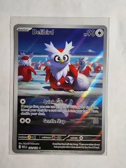 2025 Pokemon - Delibird 152/132 ME01: Mega Evolution (MEG) Illustration Rare - Image 1