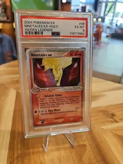 Pokemon Hidden Legends Ninetales EX HOLO 96/101 Rare Set PSA 6 FREAH SLAB - Image 1