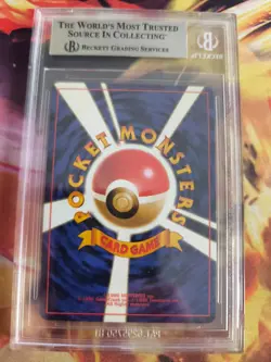 Pokemon Card Metal Energy Holo Neo Genesis Holo Gold Japanese BGS Beckett 9 - Image 5