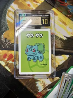 CGC 10 Pristine! Bulbasaur Old Maid 2019 Japanese Pokemon Card - Image 1