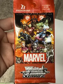 Weiss Schwarz Marvel (12) Sealed Booster Card Packs From Vol.2 Japanese - Image 2