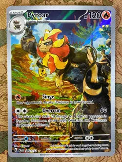 Pokemon Card TCG - Pyroar 200 Illustration Rare Paldea Evolved Near Mint - Image 2