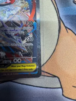 Mega Lucario Ex Alternate Art 179/132 Mega Evolution Secret Rare Pokemon Card NM - Image 5