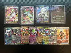 Pokemon TCG MEGA EVOLUTION Rare IR Full Art Card Lot 12 Cards - Image 1