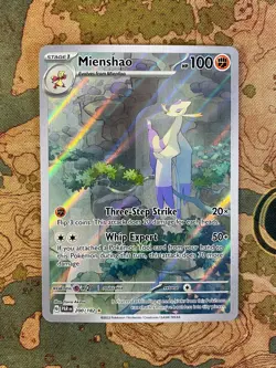 Pokemon Card TCG - Mienshao 200 Illustration Rare Paradox Rift Near Mint - Image 1