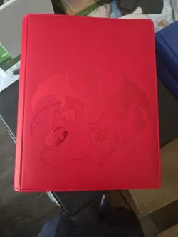 Ultra Pro Pokemon TCG - 9 Pocket Premium Charizard Binder Red 360 Card Capacity 74427161613 - Image 1