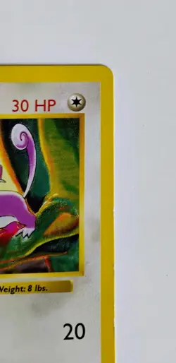 Rattata - 61/102 - 1st Edition Shadowless Base Set - Pokemon Card - Image 4