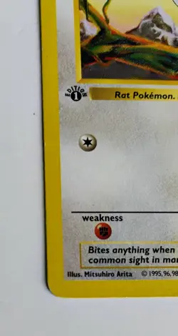 Rattata - 61/102 - 1st Edition Shadowless Base Set - Pokemon Card - Image 5