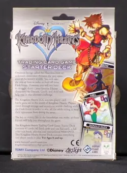 2007 Kingdom Hearts Disney 40-card starter deck sealed w Super Rare Donald Duck - Image 2