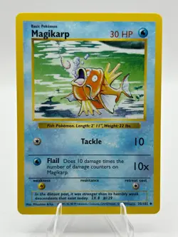 Magikarp - Base Set Shadowless 35/102 - WOTC Vintage Pokemon Card - Image 1