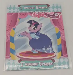 Twilight Sparkle Standee #4 of 9 MLP Series 1 Trading Card Enterplay Hasbro 2012 - Image 1
