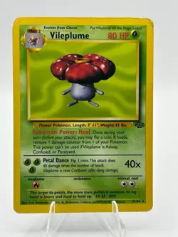 Vileplume - Jungle Unlimited 31/64 - WOTC Vintage Pokemon Card - Image 1