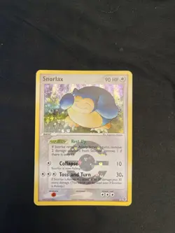 Pokemon Snorlax Holo 15/112 - 2004 EX FireRed LeafGreen Vintage Rare Card - Image 1